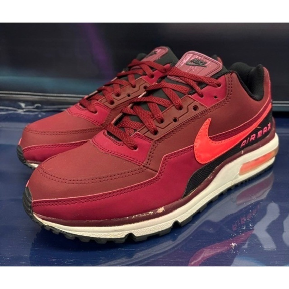 Nike Air Max LTD Red Maroon White (2013) 407979-660 Mens sneakers size 12